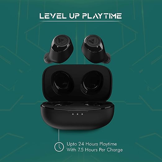 Wings Revel True Wireless TWS Bluetooth Earbuds Earphones Headphones, 4 mics, Qualcomm Chipset, APTx Audio, CVC 8.0 Noise Isolation, 24 Hours Playtime, Type-C Fast Charge Wings Revel True Wireless TWS Bluetooth Earbuds Earphones Headphones, 4 mics, Qualcomm Chipset, APTx Audio, CVC 8.0 Noise Isolation, 24 Hours Playtime, Type-C Fast Charge